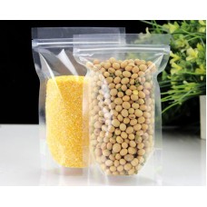 Mix Size Transparent Standy With Zip Lock Pouch (50 Kg.)